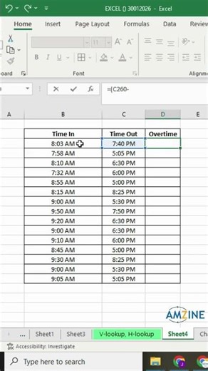 How to calculate overtime hours on Excel. Join our Excel training course today. #ComputerInstitute