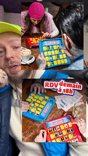 NARF on Instagram: "Les EUROCK’ m’ont plagié ? 🤔 J’aimerais bien avoir ton avis … Le 31/12/25 est sortit le projet « C’EST NOUS » du label @maightvision avec une cover inspiré du jeux « qui est ce ? » Avec 26 artistes, la com relayé par différents média dont locaux, on a très vite eu des retours du projet sur le plan musical mais aussi visuel « Le visuel déchire, trop bonne idée qui l’a fait ? » ➡️ c’est nous 1 mois 1/2 après on me tag sous le post des eurock, je reçoit des DM On me dit que la 