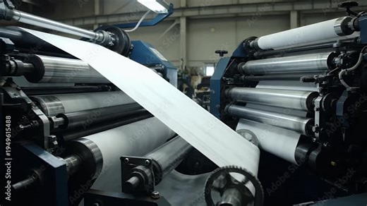 Industrial textile manufacturing with high-speed fabric rollers