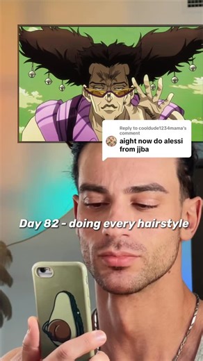 Adriano Leonardo on Instagram: "Jojo’s Alessi #hairstyle #jjba"