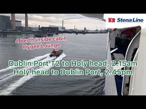 Dublin to Holyhead & Holyhead to Dublin by Stena Line :Liverpool-Dublin by Cruise