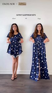 3.8K views · 18 reactions | GRWM: from couch time to cute time ✨ Ekouaer Teddy&Friends = soft, silky, and camera-ready. Which would you wear out? Get the same on Amazonhttps://urlgeni.us/amzn/nLX2sW 35%OFF, code: EK35https://b.link/6b8x2meg @sharonnijhawan #EKOUAER #EKOUAERPJs #Pajamas #PJs #DailyOutfit | Ekouaer | Facebook