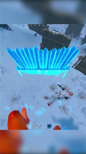 fastest snowball in rust.. 😆 #rust #rustpvp #rustsnowball