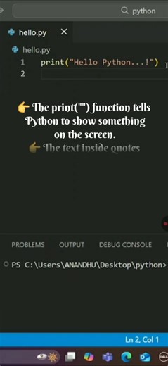 Python in 20 Sec #shorts #shortvideo #shortsfeed