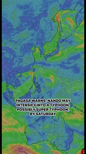 Is Northern Luzon about to face a powerful storm this weekend? PAGASA WARNS: NANDO MAY INTENSIFY INTO A TYPHOON, POSSIBLY SUPER TYPHOON, BY SATURDAY Tropical Depression #NandoPH could raise Tropical Cyclone Wind Signal #1 over Northern Luzon as early as Saturday, September 20. PAGASA forecasts Nando to strengthen into a typhoon by Saturday, with the chance of reaching super typhoon category. Authorities urge residents to prepare early, monitor updates, and follow official safety advisories. #Nan