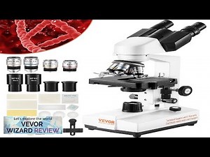 VEVOR Binocular Compound Microscope 40X-2500X Magnification Binocular Compound Lab Review