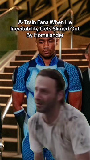 The Boys: A-Train's Inevitable Sliming by Homelander