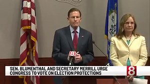 1.3K views · 9 comments | Connecticut leaders call on Congress to protect U.S. election system, and more for your Wednesday afternoon digital update. | WTNH News 8 | Facebook
