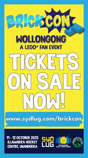 13 reactions | ✨2✨WEEKS✨TO✨GO✨ We're getting excited for BrickCon...