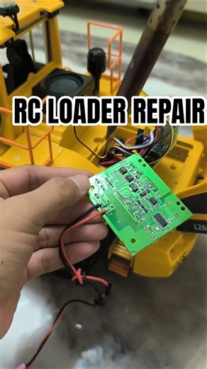 Volvo L260H RC Wheel Loader Main Board Replacement