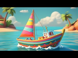 Row Row Row Your Boat - Fun & Joyful Nursery Rhyme for Kids!”