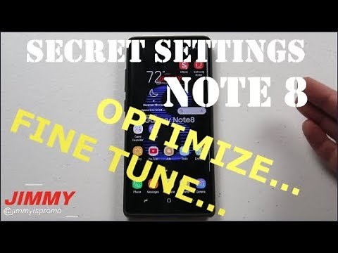7 Secret Settings To FINE TUNE Your Note 8 (Optimize)