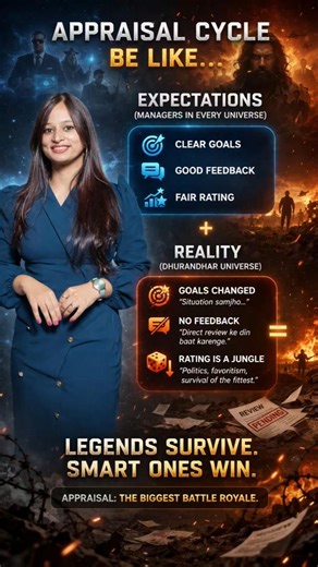 “You Did Good… But It Could Be Better” — The Most Confusing Appraisal Feedback Ever 😅 #dhurandhar2