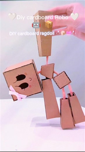 cardboard robot making#art #craft # cardboardcraft # easycraft