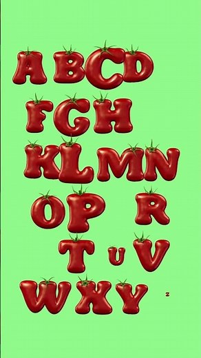 ABC Song - Tomatoes - Short