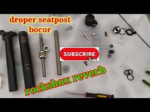 rockshox Reverb, seatpost dropper reverb service/droper seatpost reverb bocor