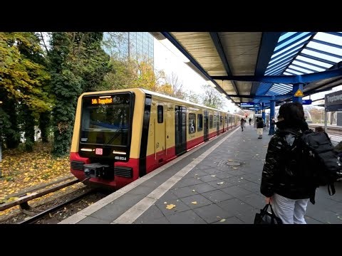 Berlin S-Bahn S46 Ride - Treptower Park to Tempelhof | Germany | 16/11/24
