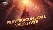 Valir New Skin Draconic Flame Cinematic Trailer Dragon Tamer Mobile Legends Bang Bang