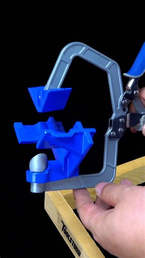 Make 90 Degrees Joints With Corner Clamp | Toolstour
