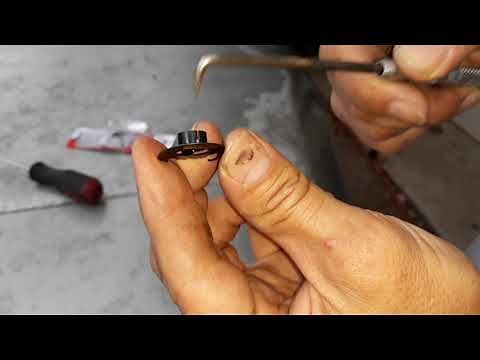 Chevy truck brake booster round retainer clip removal