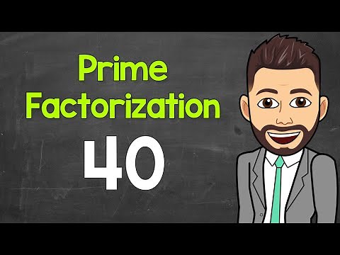 Prime Factorization of 40 | Math with Mr. J