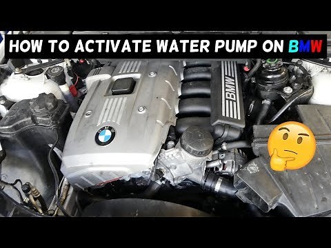 HOW TO ACTIVATE TEST WATER PUMP ON BMW E90 E91 E92 E93 E60 E61