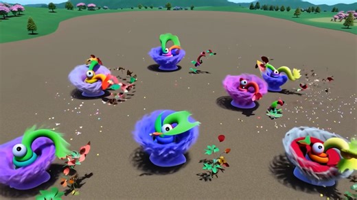 Extra 03: Los Tornados – Colorful Tornado Motion Animation