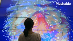 75K views · 596 reactions | This interactive office lobby installation changes shapes to match your movements. | Mashable | Facebook