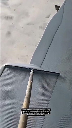 Transforming Concrete Floors With Self-Leveling Compound — Smooth Finish Using a Floor Squeegee Tool