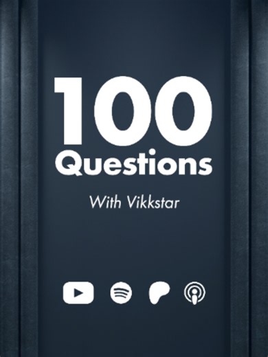 TOMORROW 13/10! I asked Vikkstar 100 Questions... #podcasts#100questions #tommyinnit #vikkstar
