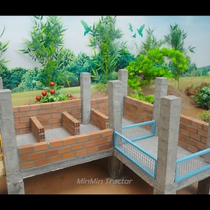 Mini Cow Shed Construction Science Project #fblifestyle #cowshed #contentcreator #diy #satisfying #satisfyingvideo #5minutecrafts #tinyhome #miniature #homeconstruction #animals #scienceproject #videoviral | Mini Rural Project