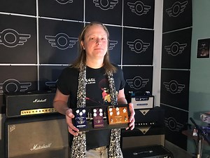 Another take of Matt Schofield rocking with Mad Professor Twimble, Royal Blue Overdrive and Deep Blue Delay pedals. | Mad Professor Amplification