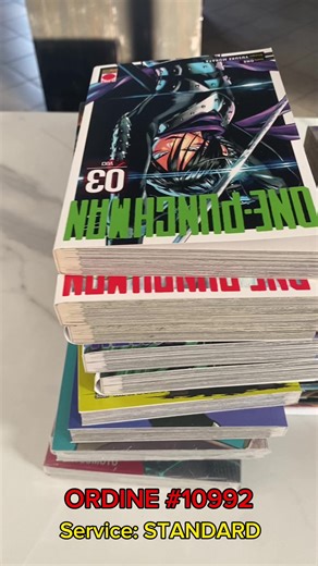 📦 Ordine #10992 🔑 Service: Standard 🔗 www.hypecomics.it . . #manga #shipping #onepunchman #marvel #comics #anime #mangaanime #animemanga #spiderman #yp #ypfッ #fyp #perte #foryou