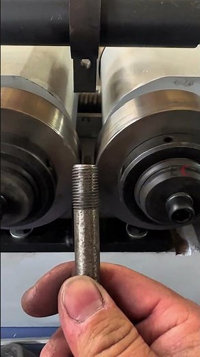 Cold Forming Process for Creating High-Strength Threads on Industrial Metal Bolts #wovenmetal
