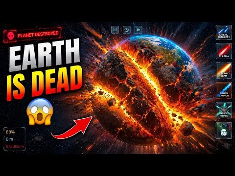 DESTROYING THE EARTH 😱 SOLAR SMASH