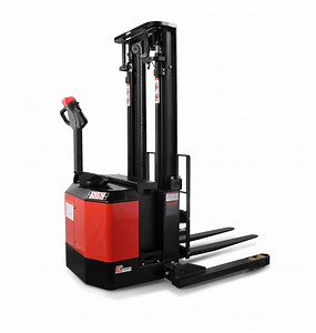 [Hot Item] Hot Sale Wide Straddle Leg Electric Pallet Stacker Power Stacker