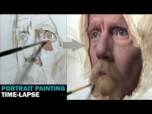 TIME LAPSE: Oil Painting Portrait