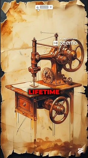 🧵"The Surprising Story of the First Sewing Machine! ✨🧵" #shorts #sewingmachine #thomassaint #facts