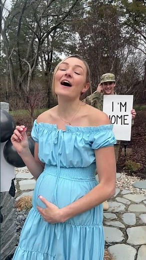 My Deployed Husband Came Home Just In Time For Fathers Day❤️