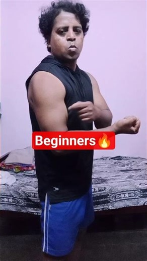 Skinny Arms? Try This Beginner Dumbbell Biceps Workout 🔥 #shorts