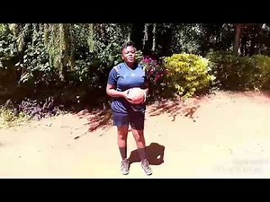 Hand signals and throws in handball.