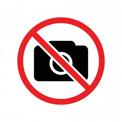 Download No Photography Sign, Do Not Capture Photo, Red Signal For Photographer, Restricted Area, No Camera Icon, No Video Recording, Vector Illustration for free