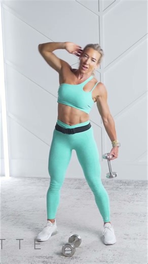 Dumbbell Workout: Sculpt Your Core and Waist #shorts