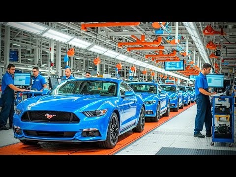 Ford Mustang Production Line – Inside the World’s Fastest Processing Factory