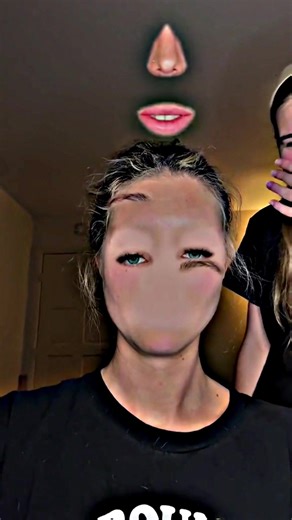 Face puzzle filter prank 😂
