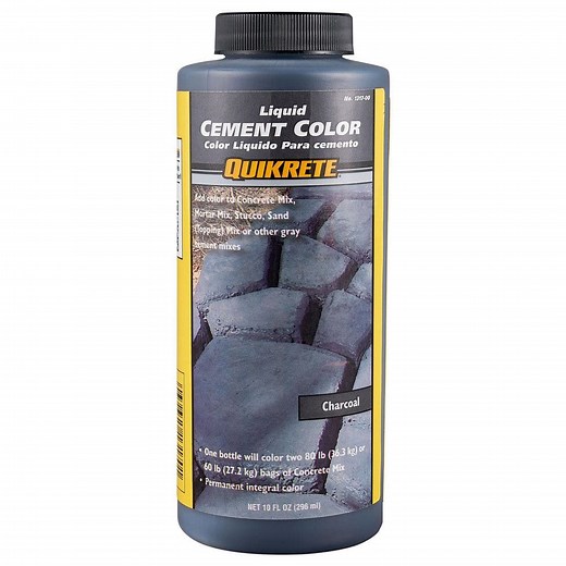 Reviews for Quikrete 10 oz. Liquid Cement Color - Charcoal | Pg 1 - The Home Depot