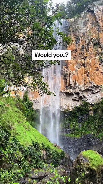 Exploring Purlingbrook Falls in Queensland