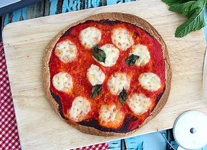 Pizza tortilla express recept