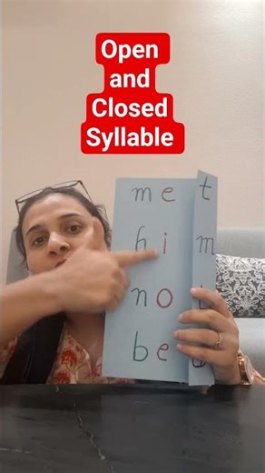 Open vs Closed Syllable 🔤 Easy Phonics Trick for Reading