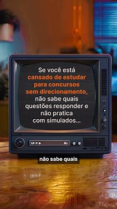 🎥 Quer estudar para concursos de graça? Assista às videoaulas, resolva questões, veja gabaritos comentados e muito mais, sem pagar nada! 🚀 No Qconcursos, você começa a sua jornada para aprovação 100% grátis. Não perca tempo! 👉 Cadastre-se agora e comece já! | Qconcursos
